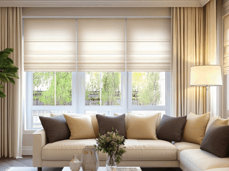 Home ombrage roman shades